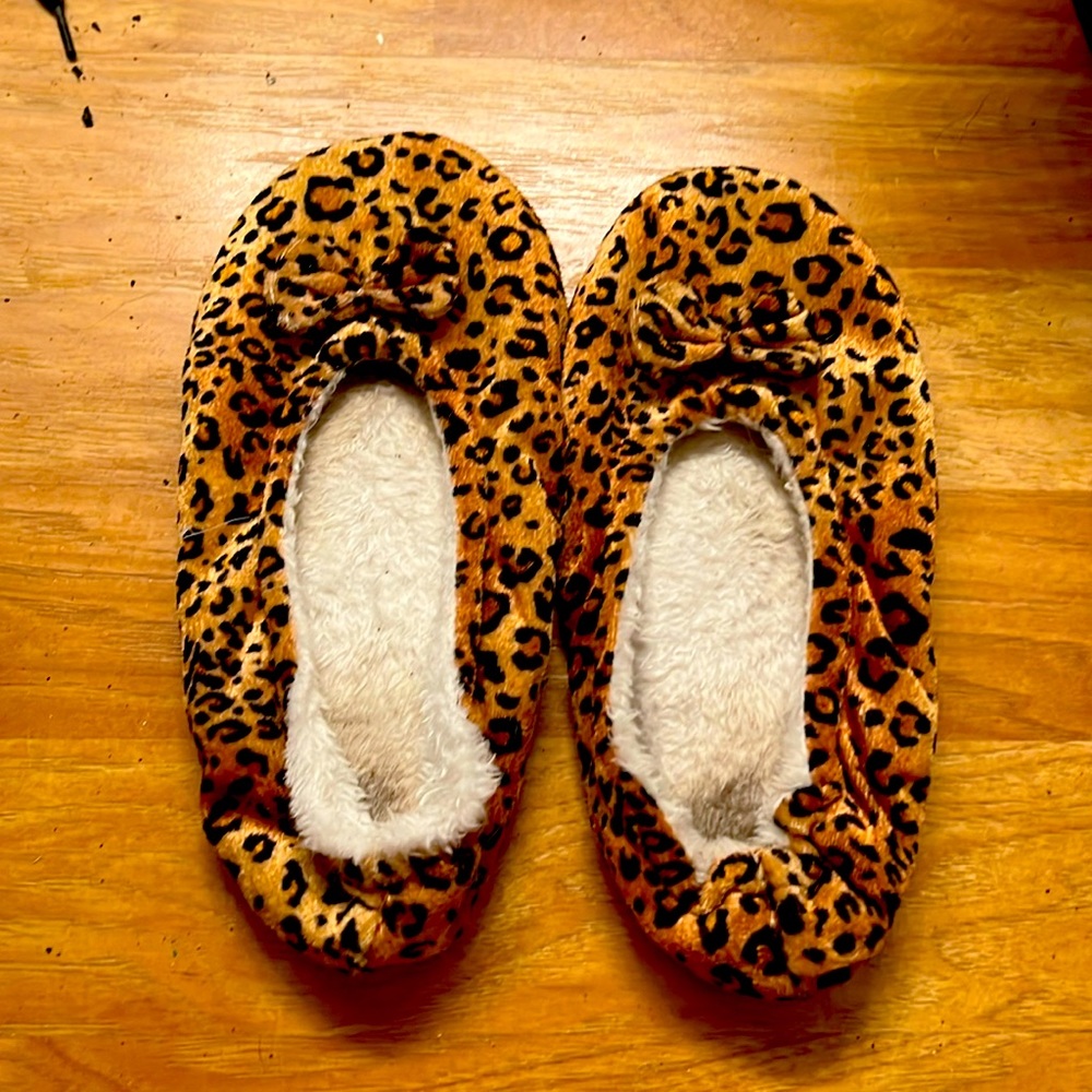 Well worn slippers